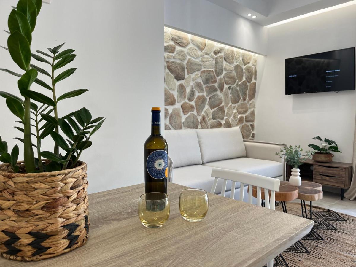 Naxos City Aleria Central Apartments מראה חיצוני תמונה